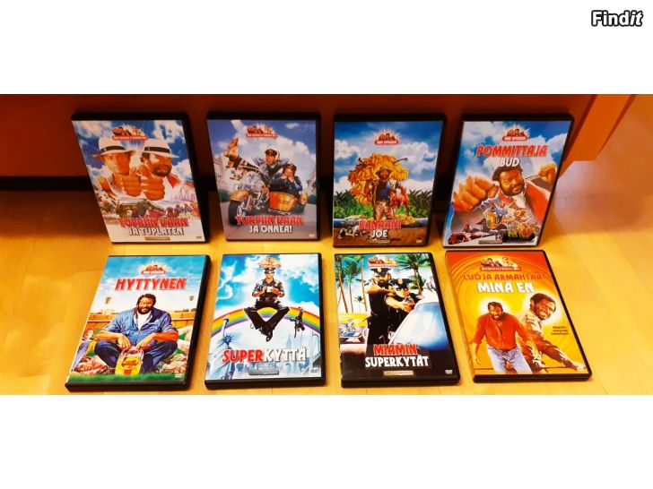 Myydään Dvd-Elokuvia Terence Hill-Bud Spencer,Grease,Saw 3D yms