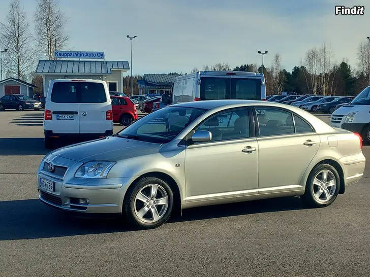 Myydään Toyota Avensis 1.6 VVT-i Sol Elegant 4-ov.VÄHÄN AJETTU