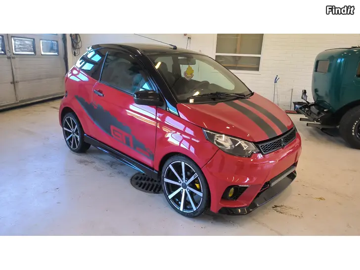 Myydään Aixam coupe Gti 2018 nybesiktad och servad