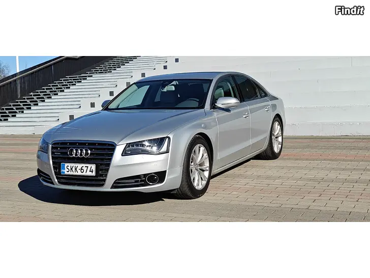 Myydään Audi A8 4.2 TDI V8 Limousine kaikilla herkuilla