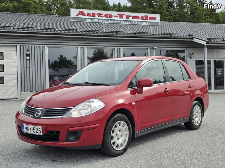 Säljes NISSAN TIIDA 1,6 Visia 4D, 135tkm -10 bes.5/26 Säljes NISSAN TIIDA 1,6 Visia 4D, 135tkm -10 bes.5/26