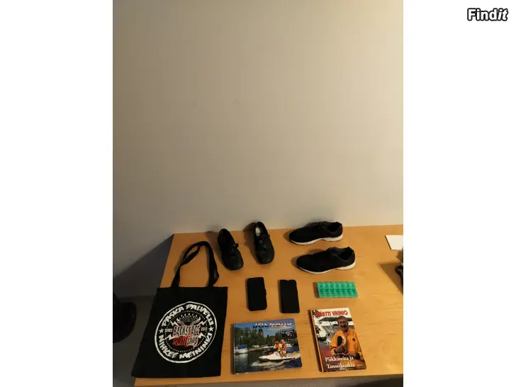 Myydään Sievi kengät kangaskassi