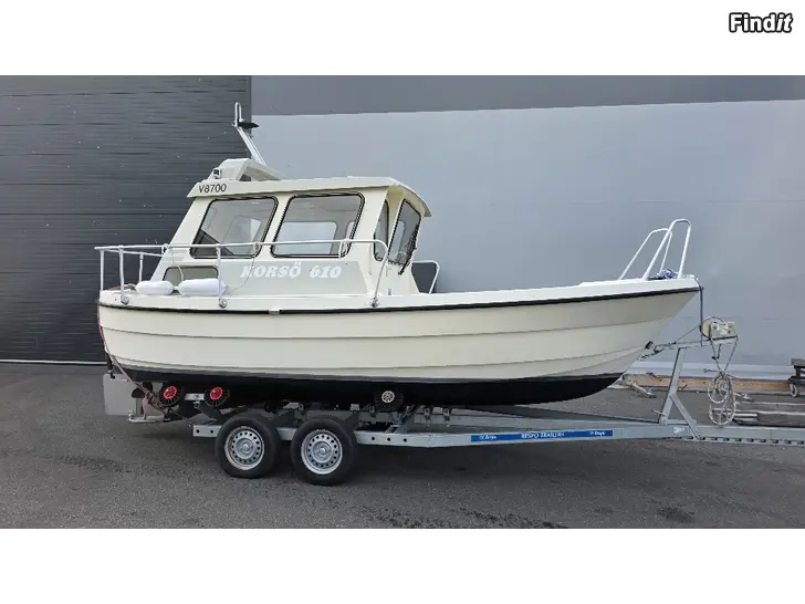 Säljes Korsö 610 + Volvo Penta MD22 57 hk Diesel  1989