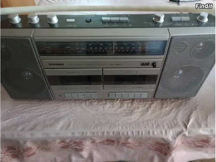 Säljes Projekt Boombox Telefunken Rc-1720T 1984