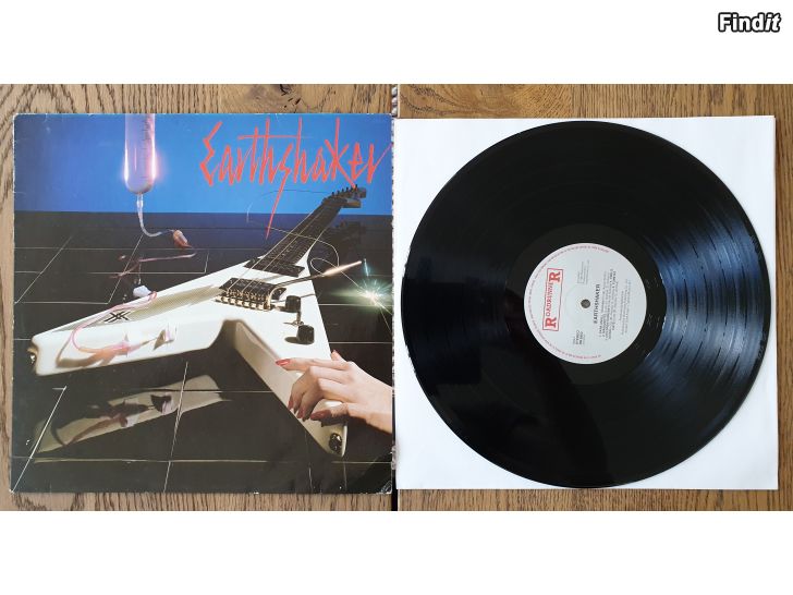 Säljes Earthshaker, Earthshaker. Vinyl LP