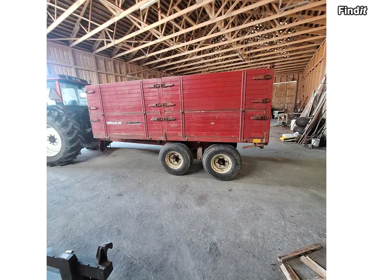 Säljes Pehtoori 8000 kg kippvagn