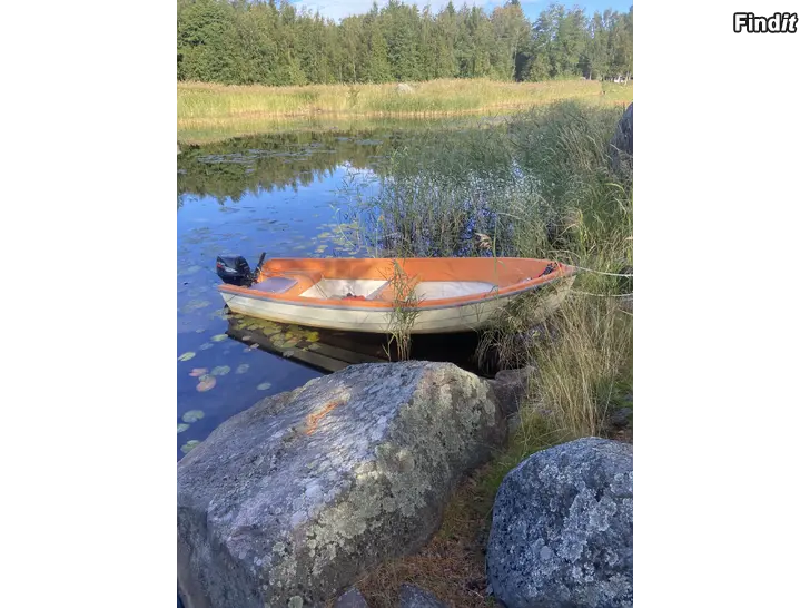 Säljes Askeladden 430 + Suzuki 15 four stroke