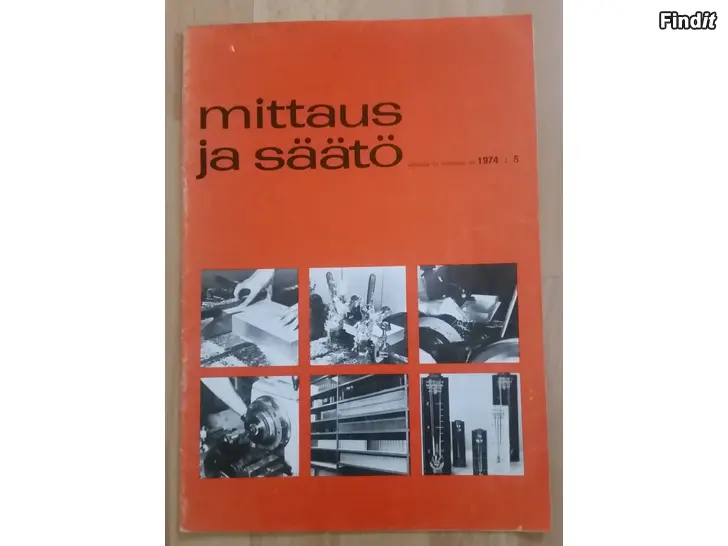 Myydään Mittaus ja Säätö Nr5 1974 Honeywell AB 3e