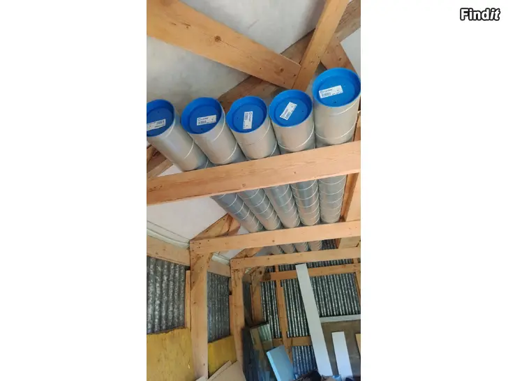 Säljes Ventilationsrör 125mm och skarv m.m