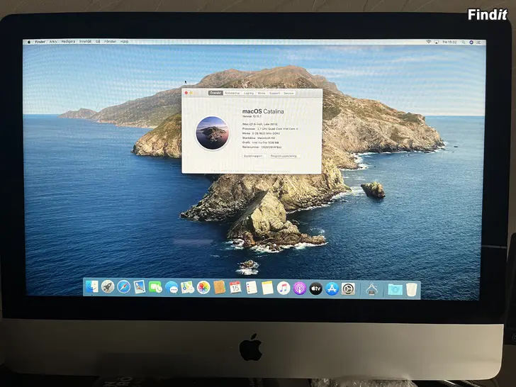 Säljes iMac 21 Late 2013