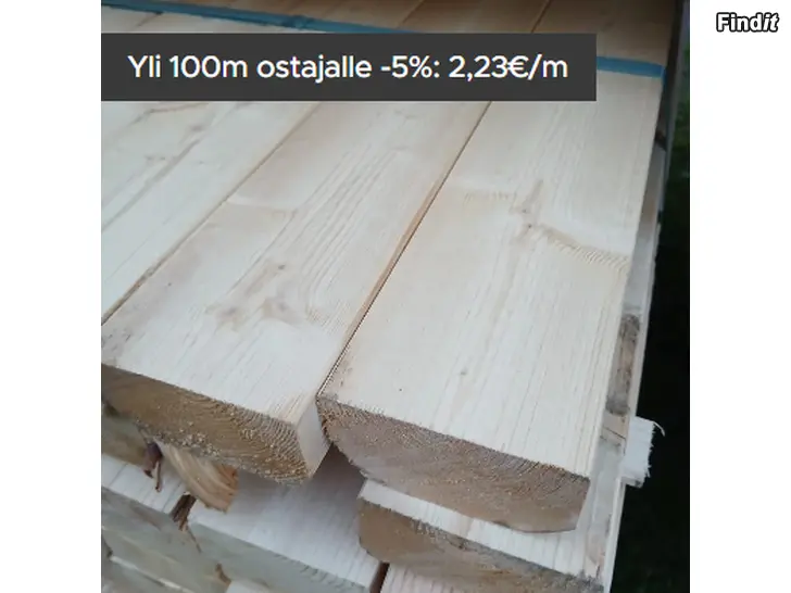 Myydään 2,35e/m PHL 48x98 lankku