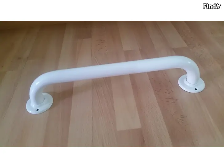 Myydään Tukitanko valkoinen maalattu metallia 400mm 8e