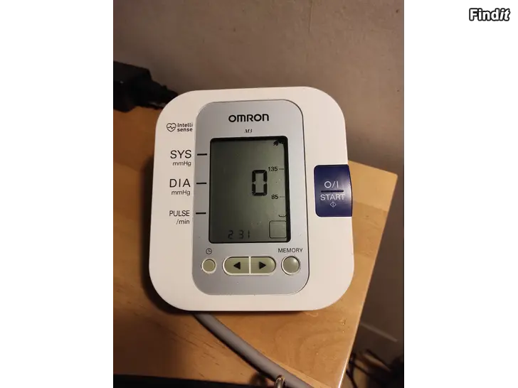 Myydään Omrom M3 verenpainemittari