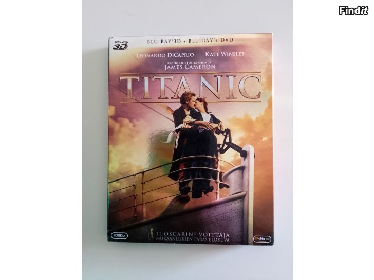 Myydään Titanic bluray dvd boksi