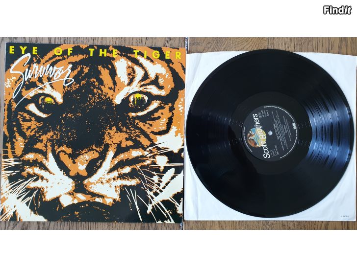 Säljes Survivor, Eye of the tiger. Vinyl LP