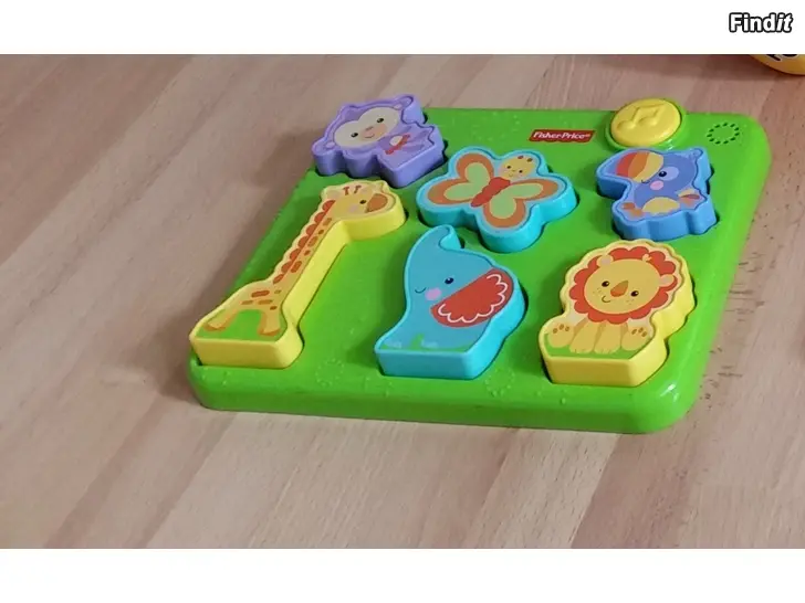 Myydään Fisher Price Jungle puzzle - viidakkopalapeli  -hinta 7e