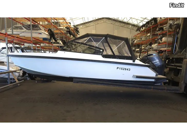 Myydään Finnmaster Husky R7 + Yamaha F200XCA  käyttöönottovuosi 2025, vain 42 h ajettu