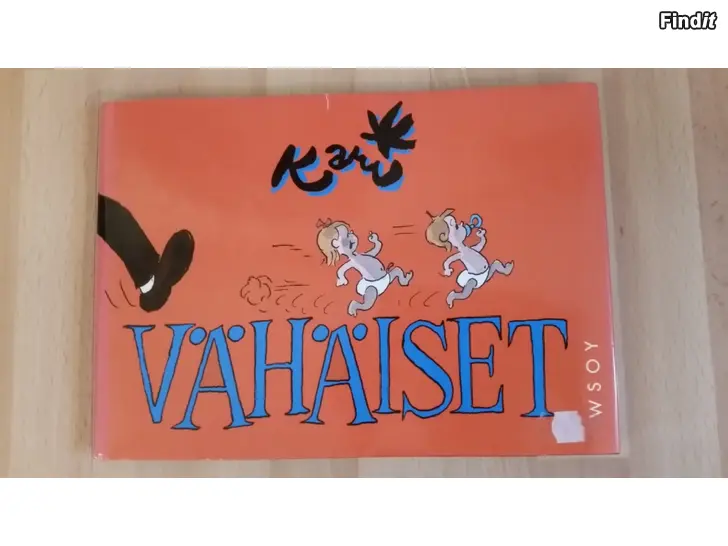 Säljes VÄHÄISET Kari Suomalainen WSOY 1998  -hinta 5e