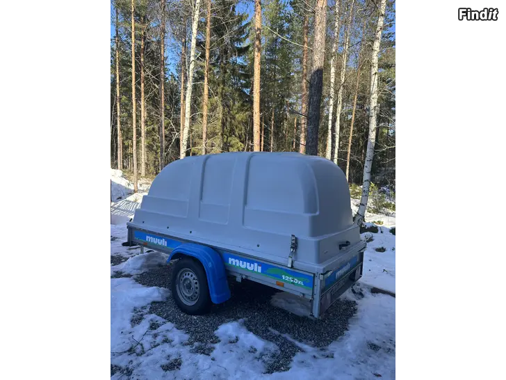Myydään Muuli 1250XL Släp