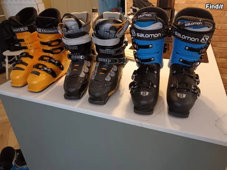 Säljes Salomon slalomskor