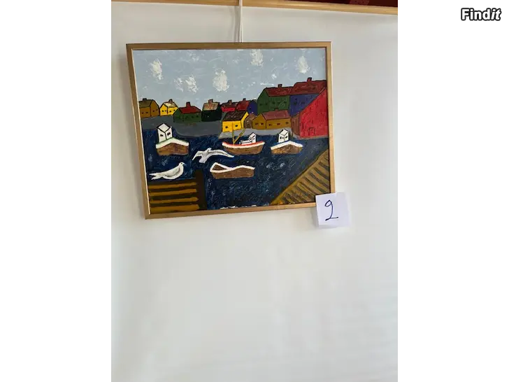 Myydään Oljefärg på duk