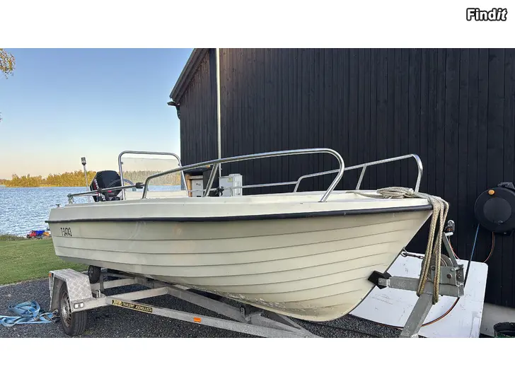 Myydään Sunnan 485 + Mercury 40hk