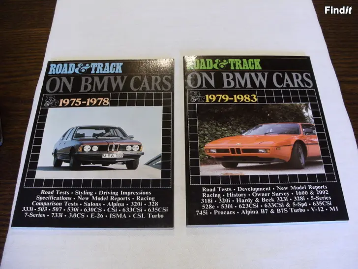 Säljes BMW CARS 1975 - 1978, 1979 - 1983