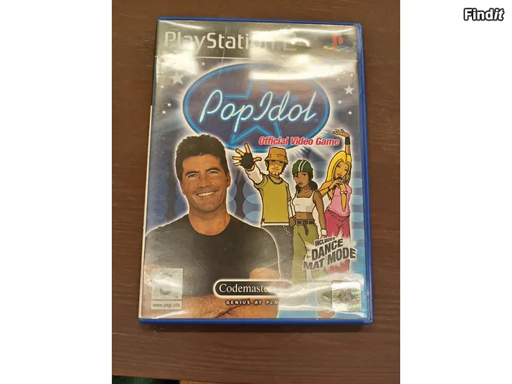 Myydään PS2 Pop Idol peli