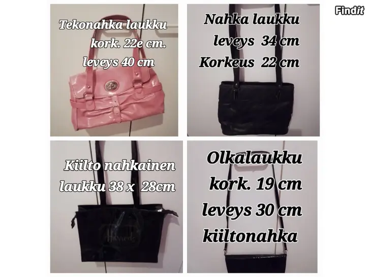 Myydään Laukut, tonkat, ym