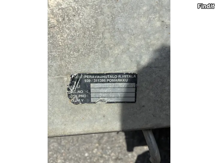 Myydään Aluminiumsläp