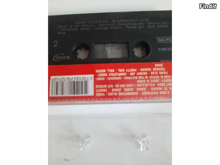 Säljes Eddie Cochran kasett