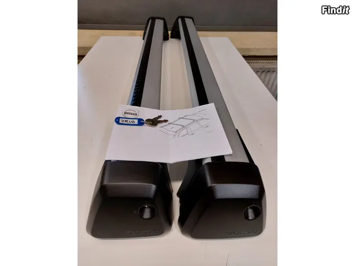 Myydään Volvo V60/V60CC mk2 OEM Kattotelineet/Takräcken 31659117 vm. 2018