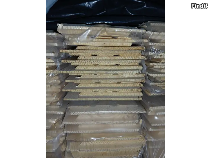 Myydään 10e/m² 14x120x4170 STP päätypontattu sisäverhouspaneeli talouslaatu