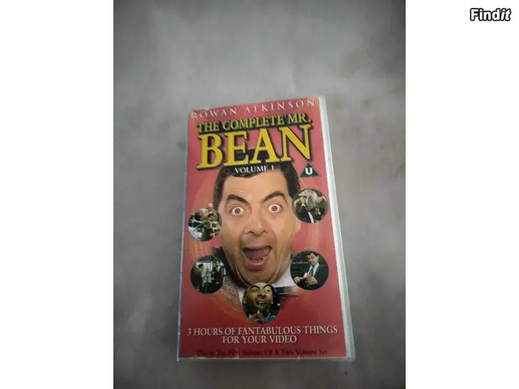 Myydään VHS kasetti bean