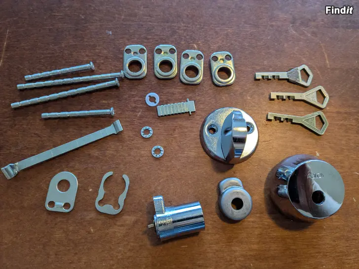 Myydään Låscylinder och beslagssats Abloy
