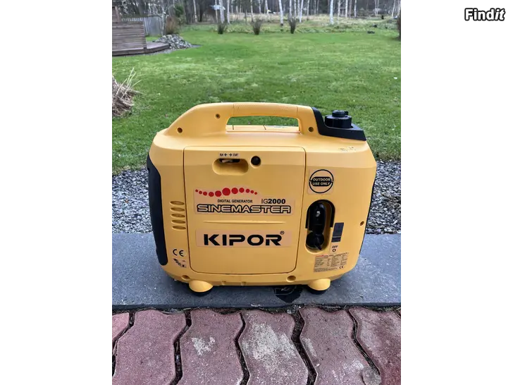 Säljes Kipor IG2000 aggregat