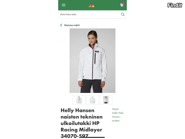 Säljes Helly Hansen jacka