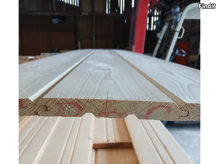 Myydään Hirsipaneeli STH 23x170 puuvalmis talouslaatu