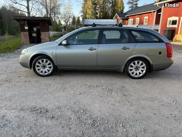 Säljes Nissan Primera 2.0 gasbil, konverterad. Säljes eftersom vi behövde köpa en större bil