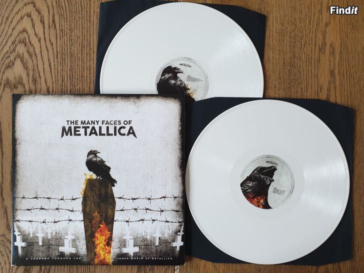 Säljes Metallica, The many faces of. Vinyl 2LP
