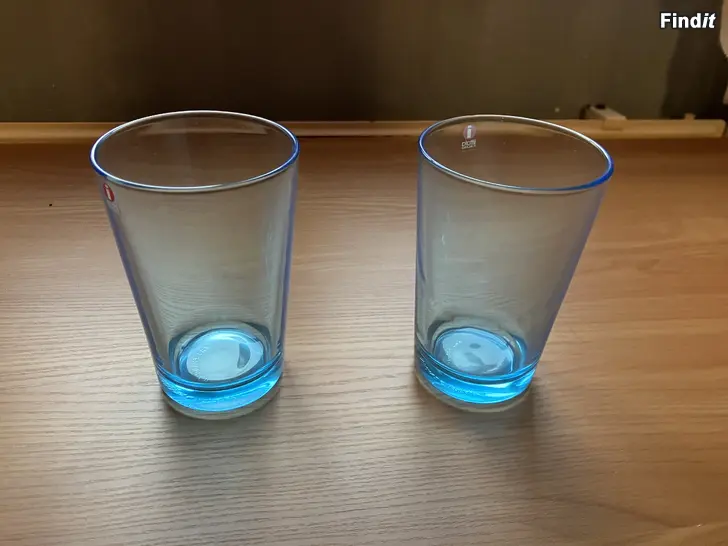 Säljes Två Iittala-glas