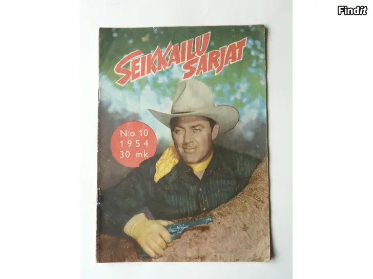 Säljes Seikkailusarjat lehti vuodelta 1954