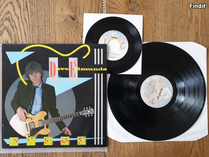 Säljes Dave Edmunds, D.E. 7th Including single. Vinyl LP