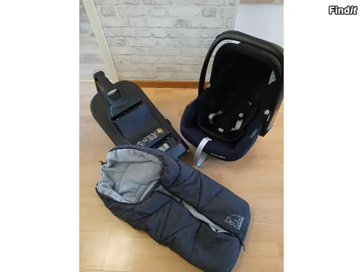 Säljes Maxi-cosi cabriofix i-size babyskydd+bas