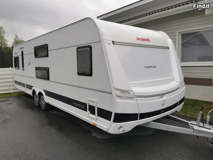 Myydään Dethleffs 730 fkr 2014