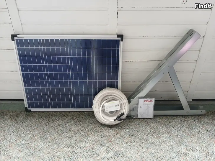 Myydään Aurinkopaneeli Topray Poly 55W Off Grid
