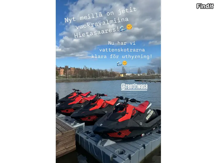 Uthyres Vattenskoter Uthyrning Vesijetti Vuokraus