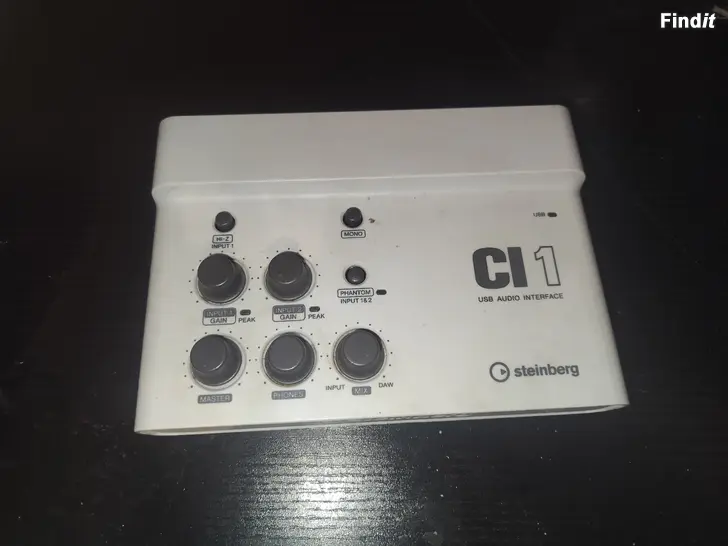 Säljes Steinberg CI1 USB Ljudkort