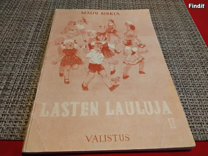 Säljes Lasten Lauluja Maiju Sirkiä