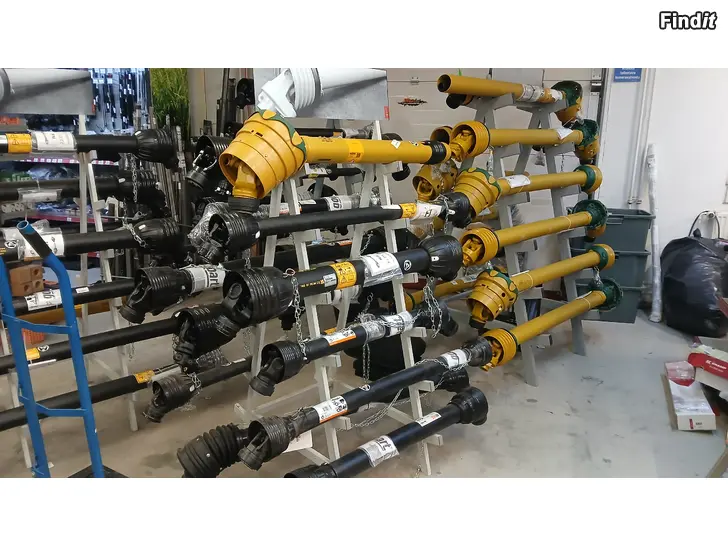 Säljes Nivelakselit,voimansiirtoakselit,lumilinko-,rehuvaunu-,ym S